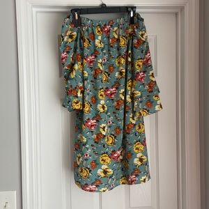 Size Large, off the shoulder dress